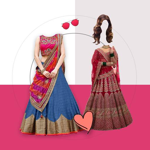 Bridal Lehenga Choli Photo Editor 2.0