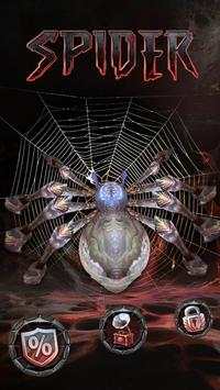 3D Horror Dark Spider Theme screenshot 1