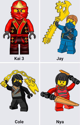 How to draw Ninja characters screenshot 3