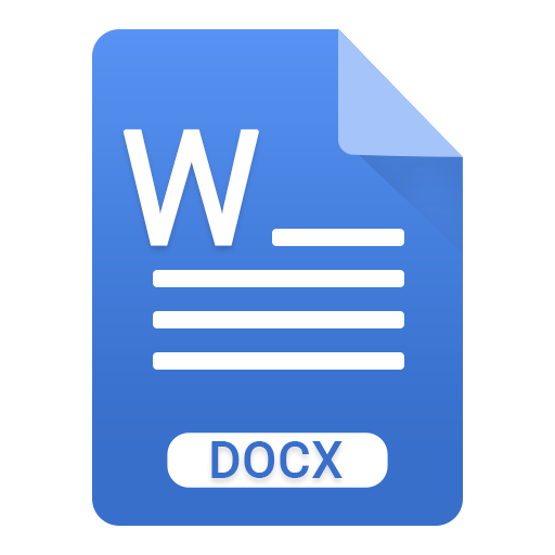 Word Office: Docx Reader, PDF icon