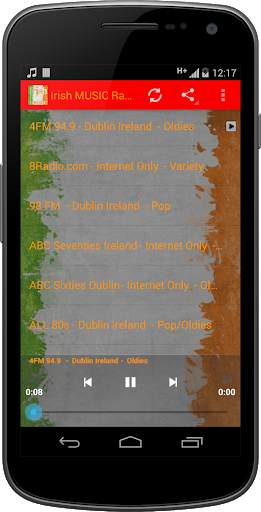 Irish Ireland MUSIC Radio screenshot 1