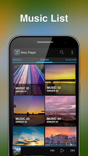 Free Music Player screenshot 1