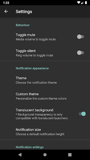 Volume Notification screenshot 5