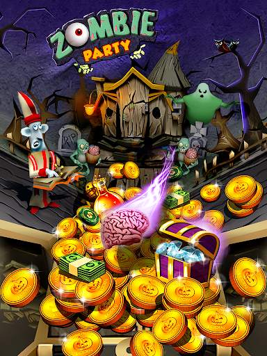Zombie Ghosts Coin Party Dozer screenshot 6