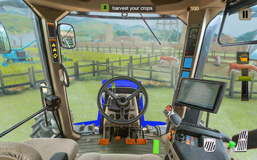 Real Tractor Farming 2019 Simulator screenshot 2