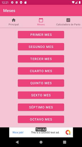 Embarazo Meses y Semanas screenshot 2