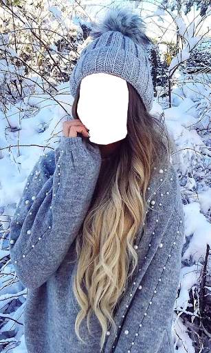 Women Winter Caps Photo Editor screenshot 9