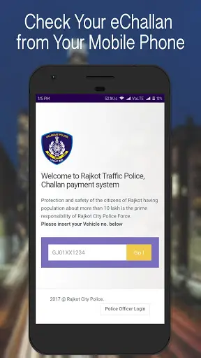 eChallan Rajkot screenshot 1
