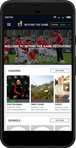 Beyond The Game Recruiting screenshot 1