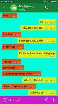 Mewati massanger 2019 screenshot 1