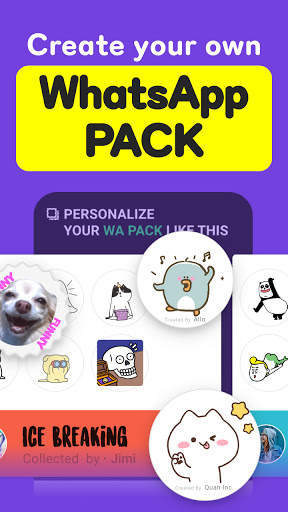 GIF Stickers for Whatsapp Chat - WAStickerApps screenshot 5
