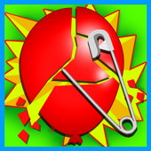 balloon pop game icon