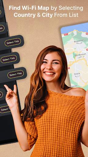 WiFi Map Password - Wifi Proxy स्क्रीनशॉट 3