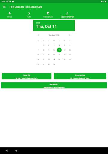 Hijri Islamic Calendar- Ramadan 2020 screenshot 10