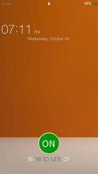 Flashlight Lock Screen screenshot 3