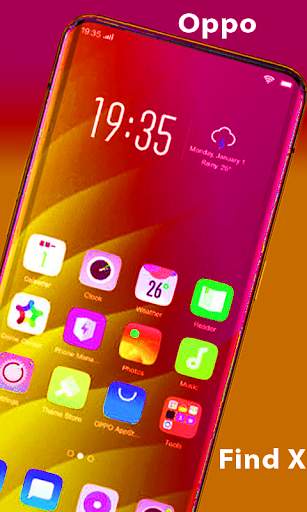 Theme for Oppo Find X and Wallpaper/Launcher screenshot 4