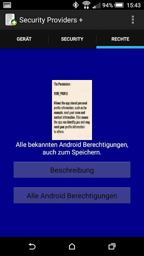 Security Provider plus - Dein Gerät intern screenshot 11