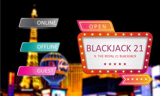 Blackjack 21 Offline Online screenshot 1