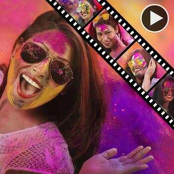 Holi Photo To Video Song Maker screenshot 2