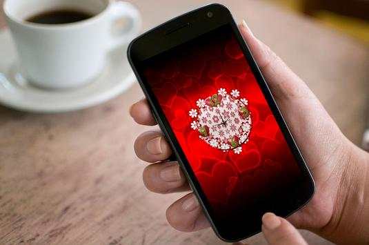 Love Clock Live Wallpaper 5 تصوير الشاشة