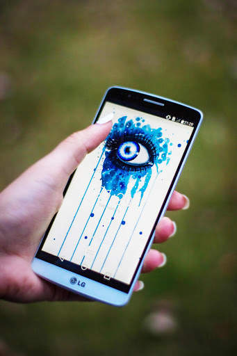 Beautiful Eyes : Look at me Live wallpaper screenshot 1