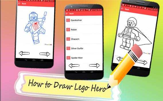 How to Draw Lego Super Hero screenshot 2