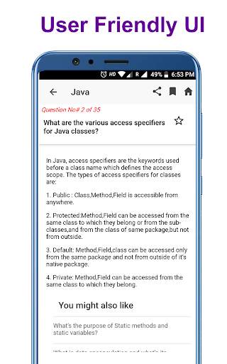 Java Interview Questions and Answers screenshot 5
