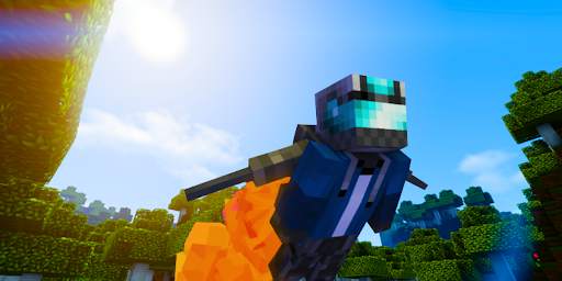 Mod for Minecraft Jetpack screenshot 2