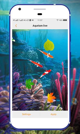 Aquarium Fish Live Wallpaper screenshot 1