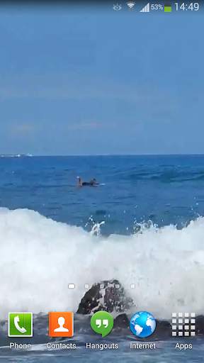 Ocean Waves Live Wallpaper 46 screenshot 1