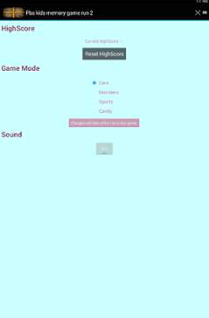 kids memory game run 2 screenshot 2