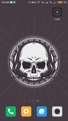 Skull wallpaper screenshot 7