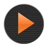 Poweramp Skin Dark Minimal icon