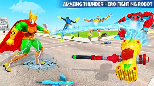 Hammer Hero Robot Rescue City screenshot 1