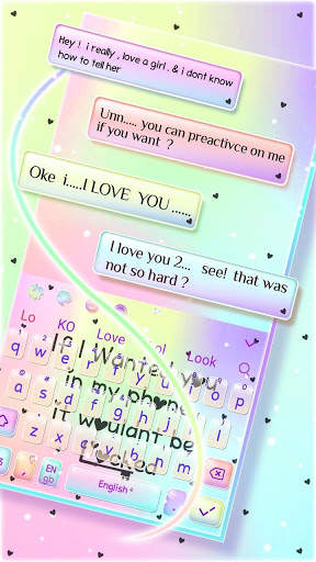 💗Lovely Quote Keyboard screenshot 2