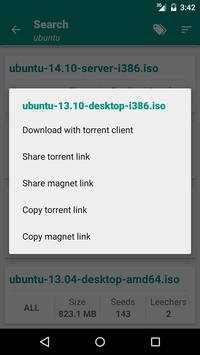 Torrent Search Engine screenshot 3