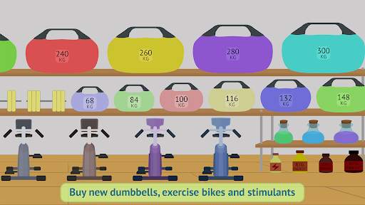 Muscle clicker: Gym game screenshot 8