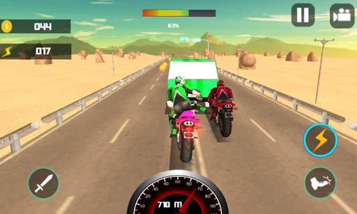 Bike Attack : Traffic Racer screenshot 2