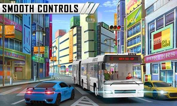 Public Coach Bus Driving Go screenshot 4