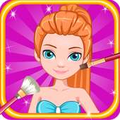 makeup dressing - games girls logo