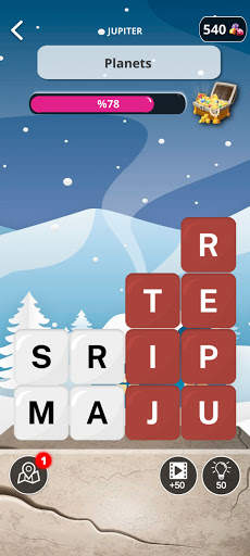 Wordmap -  Word Search Game скриншот 1