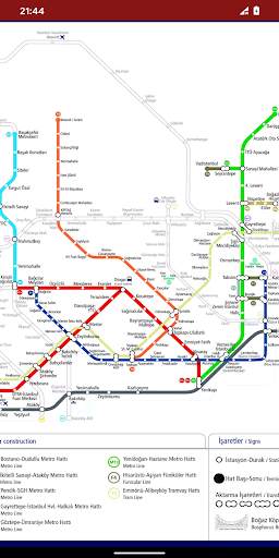 Metro Map: Istanbul (Offline) screenshot 2