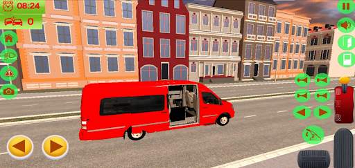 Van Bus Driving Transport Game screenshot 4