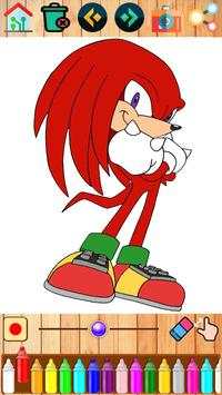 coloring sonic dash hedge скриншот 3