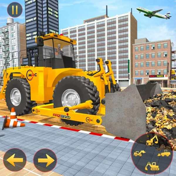Mega Road Construction Machine screenshot 1