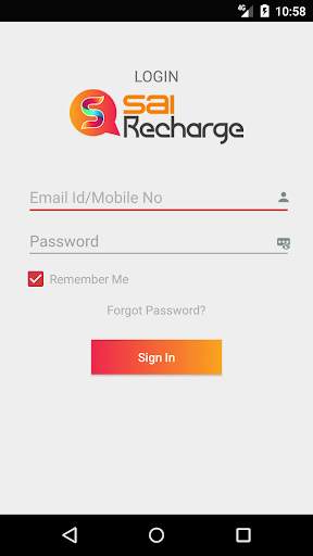 Sai Recharge screenshot 1