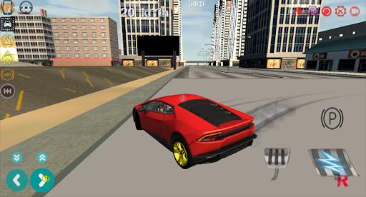 Burnout Car Drive Simulator 3D screenshot 1