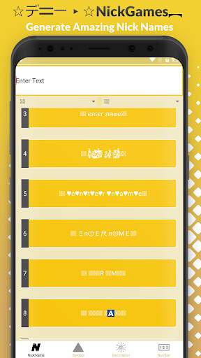FF Nickname Generator - Nickname for Games screenshot 2