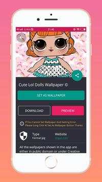 Cute Surprise Lol Dolls Wallpaper screenshot 4