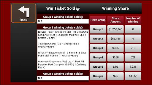 Singapore Toto for TV screenshot 2